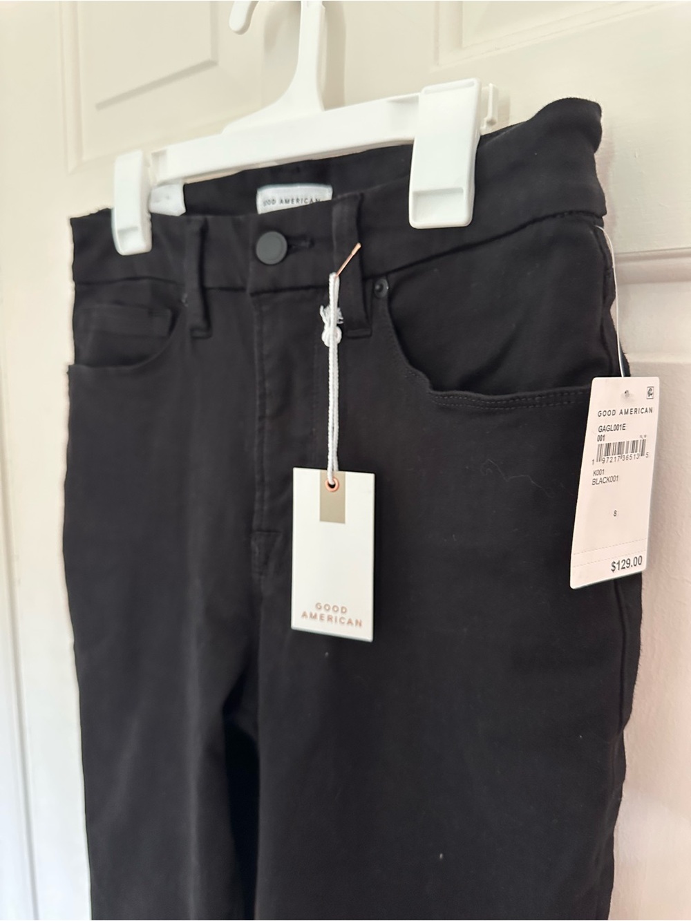 Good American Black High-Rise Women’s Jeans NWT